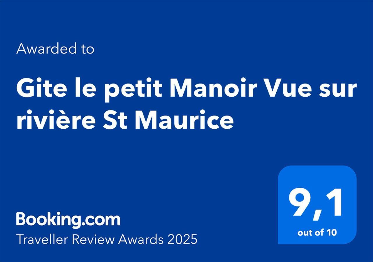 Le Petit Manoir Spa Et Vue Sur Riviere St Maurice Grandes Piles Luaran gambar